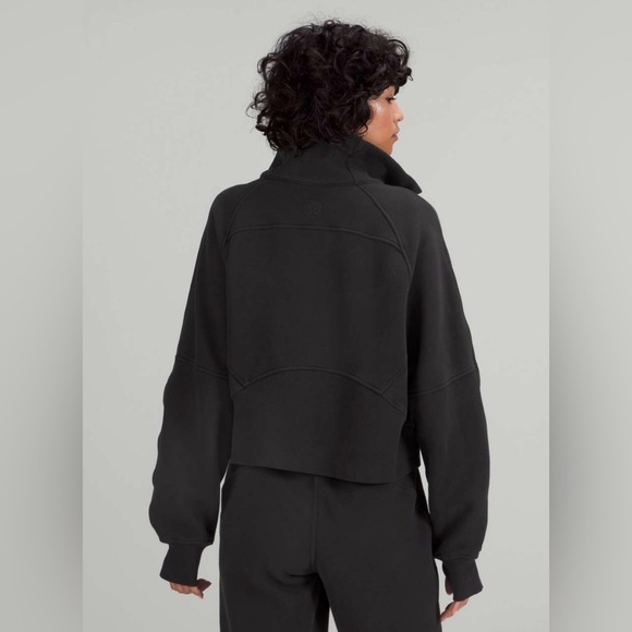 lululemon athletics Women’s Scuba Oversized Funnel Neck Shirt Xs/S - Picture 3 of 6